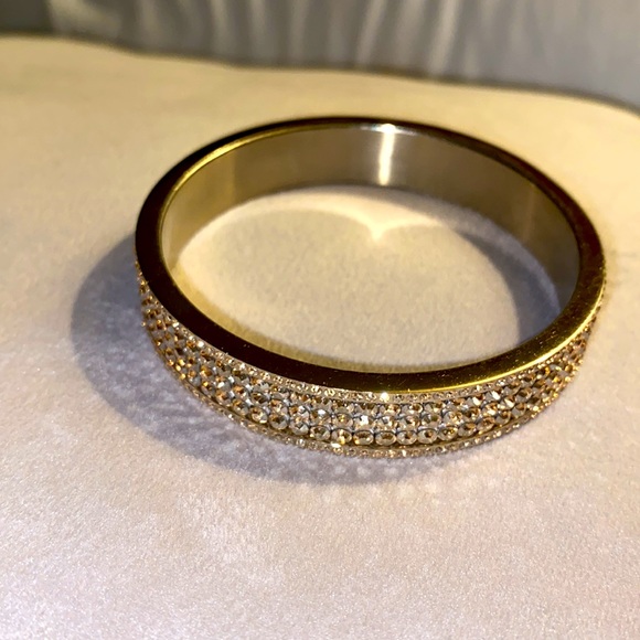 Swarovski Gold Bracelet